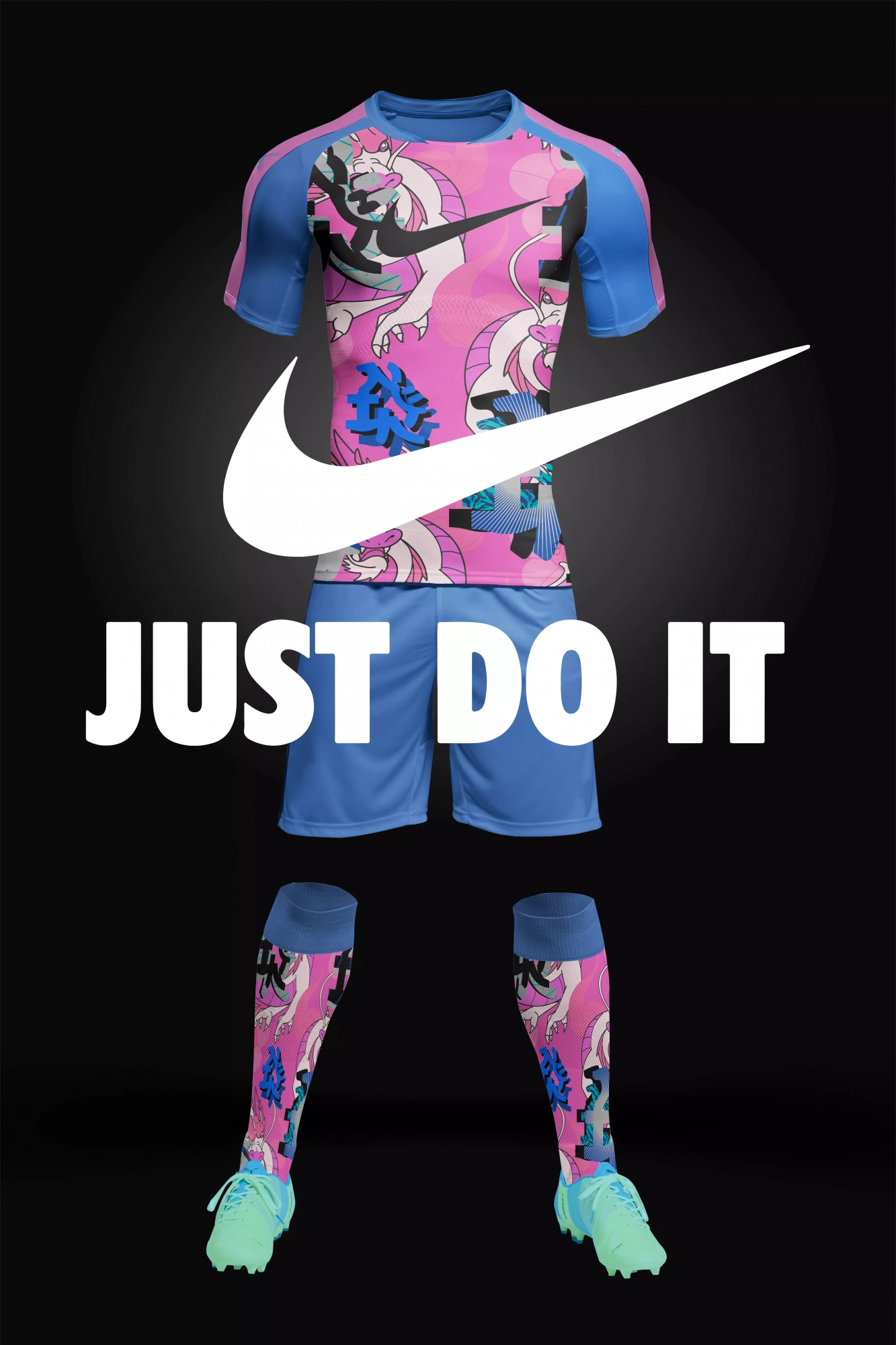 Affiche-FootballKitRose-Nike