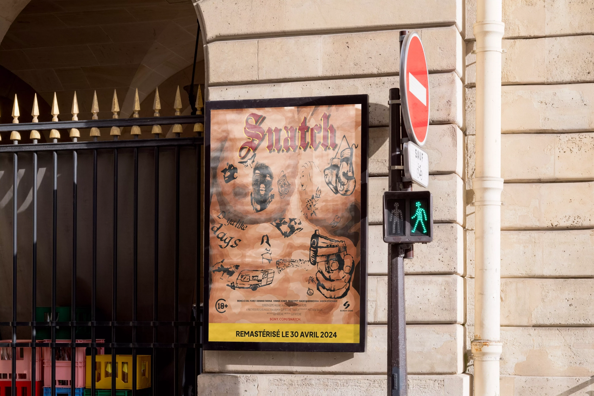 AfficheSnatchRue-LeGrandRex