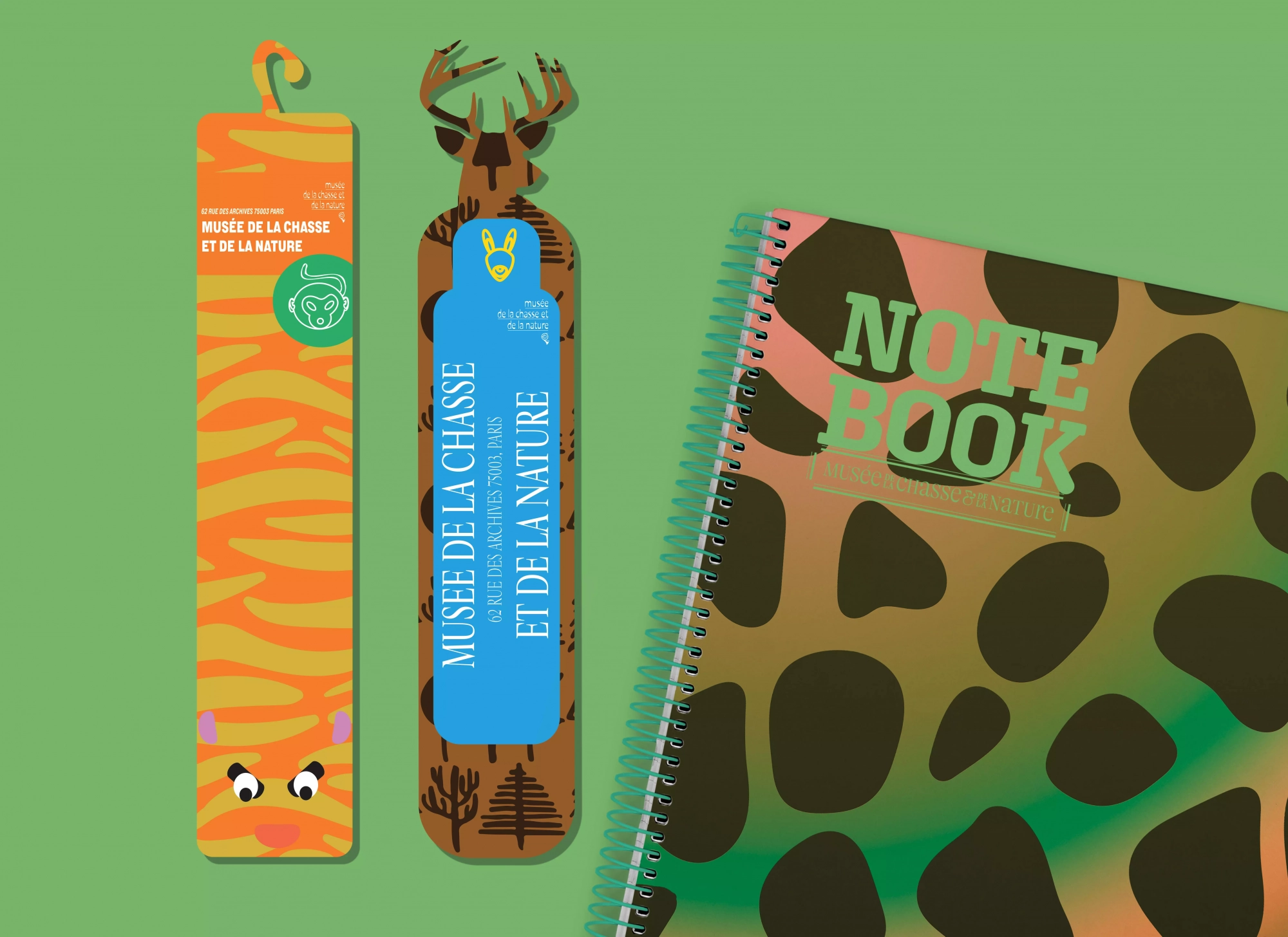 Carnet&MarquesPages-MuseeDeLaChasse&DeLaNature