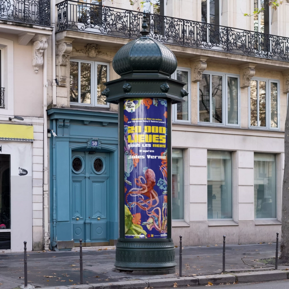 AfficheColonneMorrisRue-TheatreSaintMartin