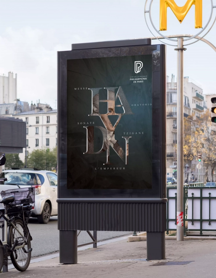 AfficheHaydn-PanneauPublicitaire-LaPhilharmonieDeParis