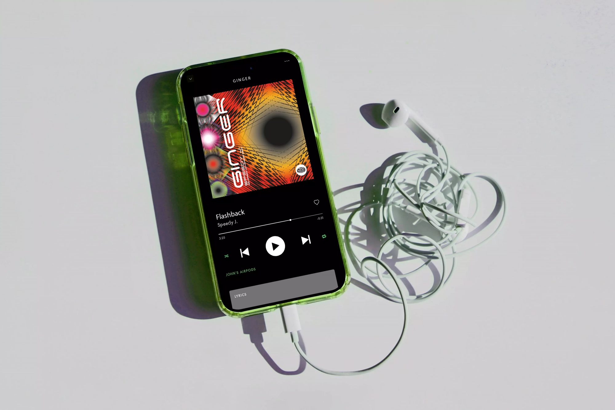 IphoneSpotifyGinger-WrapRecords